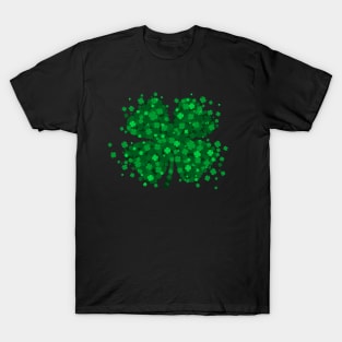 Four Leaf Clover Shamrock St. Patrick's Day Lucky Shirt T-Shirt